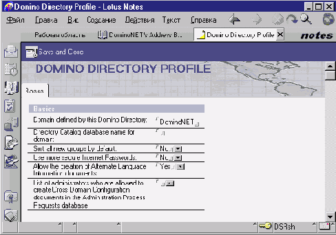     Domino Directory